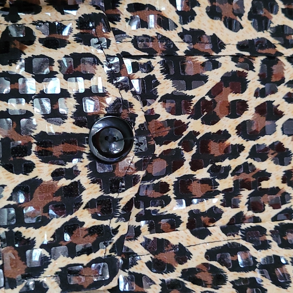 Shiny leopard jacket - Picture 3 of 6
